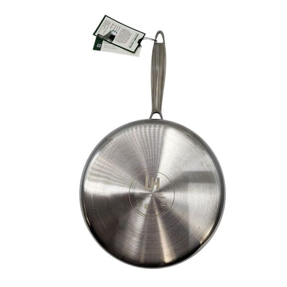 Lexi Home Ceramic Coated Tri-Ply Stainless Steel 2.7Qt Saucepan Cookware And Lid - Picture 5 of 13